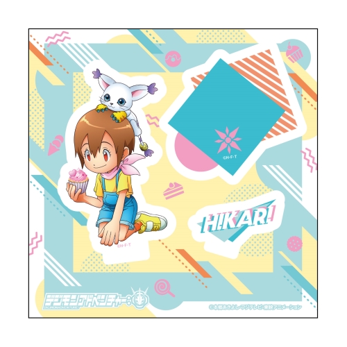 限定品 デジモンアドベンチャー スイーツアクリルスタンド 8 八神ヒカリ テイルモン エンスカイショップ