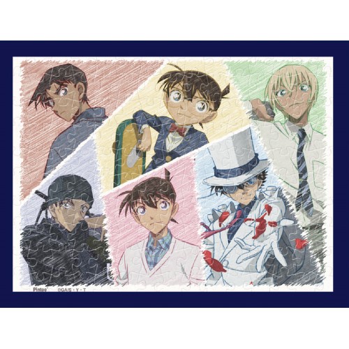 名探偵コナンジグソーパズルまめパズル150ピース【6人のヒーローたち