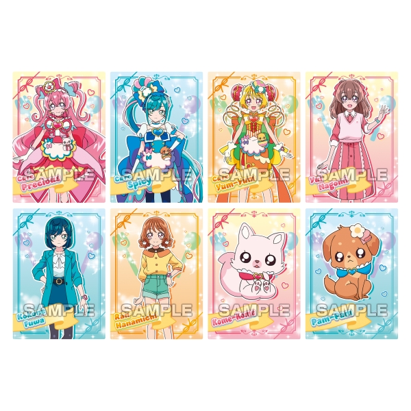 デリシャスパーティ プリキュア キラキラトレーディングコレクション ガムつき 1box パック入り 商品情報 株式会社エンスカイ