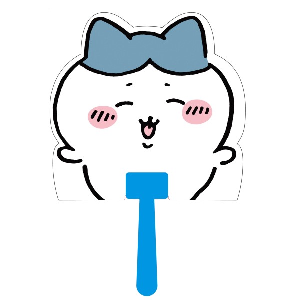 ちいかわ ダイカットうちわ 2  /ハチワレ