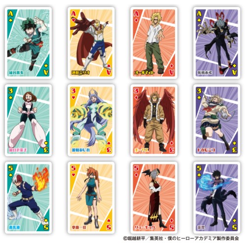 My Hero Academia playing cards ｜ Ensky shop