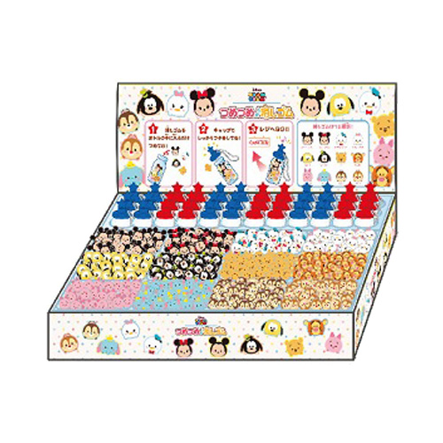 ディズニーツムツム つめつめ消しゴム1【1BOX ボトル36個】