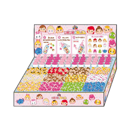 ディズニーツムツム つめつめ消しゴム3【1BOX ボトル36個】