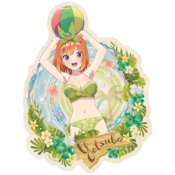 映画 五等分の花嫁トラベルステッカー 水着 4 中野 四葉 エンスカイショップ