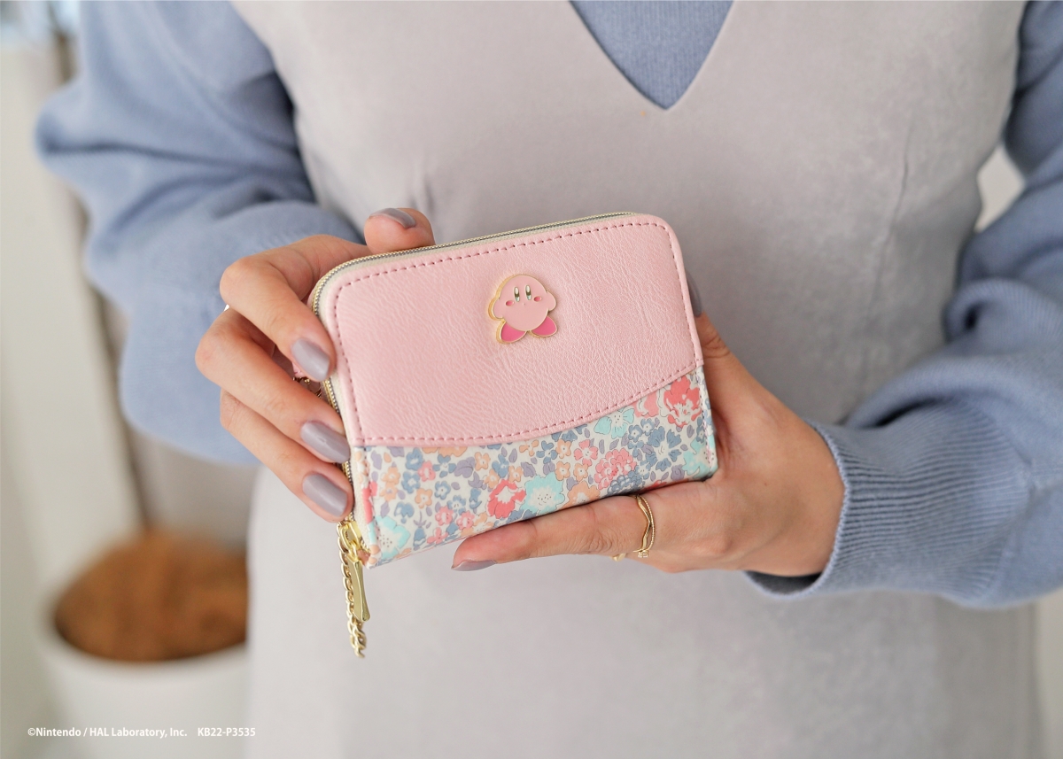 星のカービィ リバティプリント コインパスケース 受注生産商品 エンスカイショップ