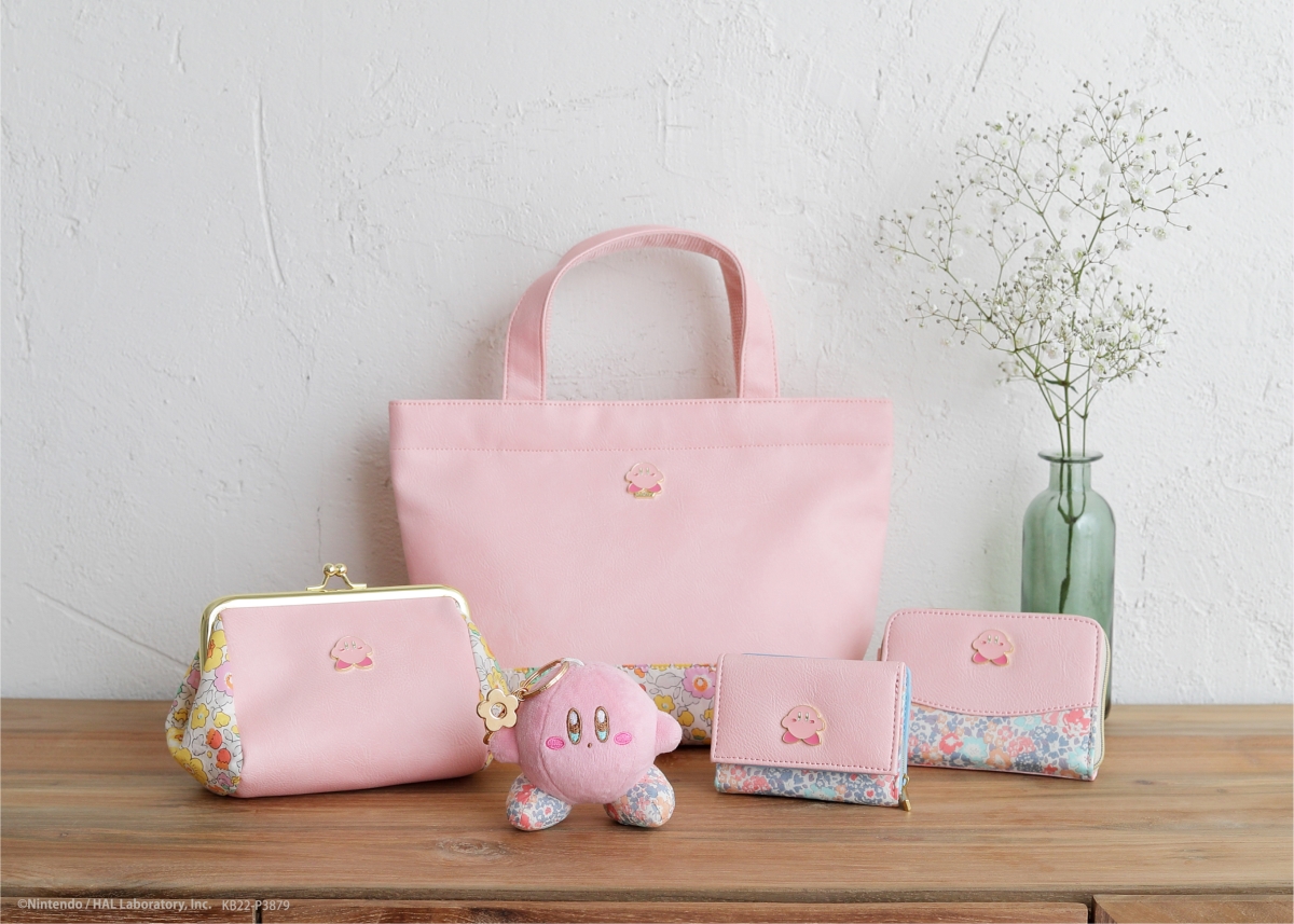 星のカービィ リバティプリント ミニウォレット 受注生産商品 エンスカイショップ