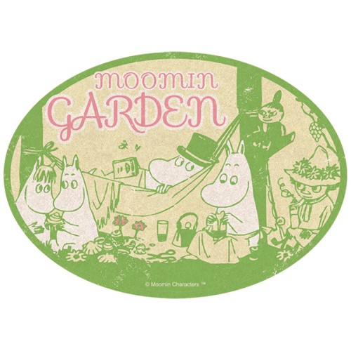 ムーミン トラベルステッカー / 庭(6)