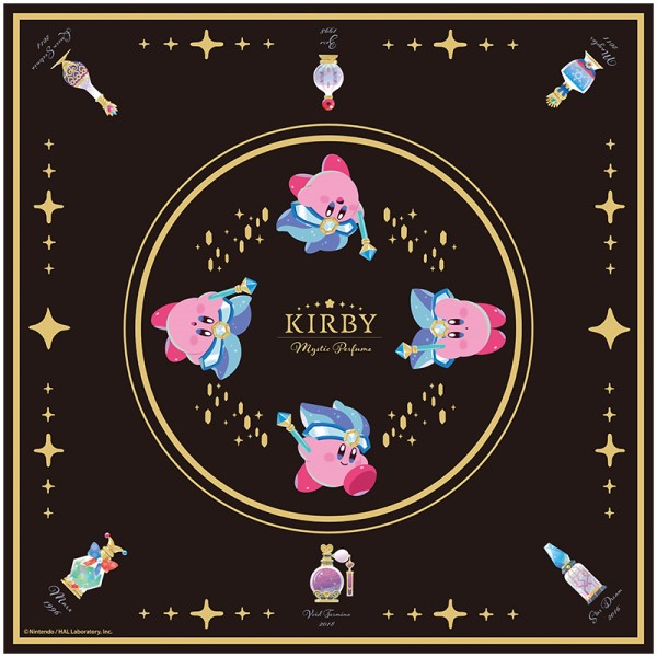 星のカービィ KIRBY  ミスティック・パフューム 大判ハンカチ /(2)サークル