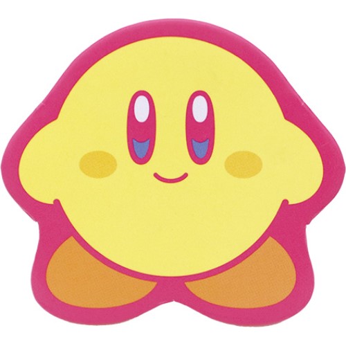 星のカービィ KIRBY MUTEKI! SUTEKI! CLOSET カービィシェイプカンバッジ /(4)イエロー