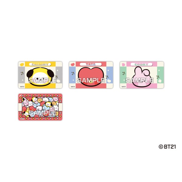 Bt21 Minini デコステッカーガムつき 1box パック入り エンスカイショップ