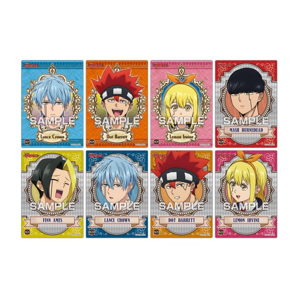 Mashle: Magic and Muscles Clear Card Collection Gum ◇Includes