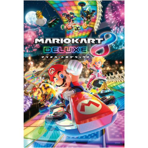 Top Jigsaw Puzzle Mario Kart Around The World - 500 Pieces