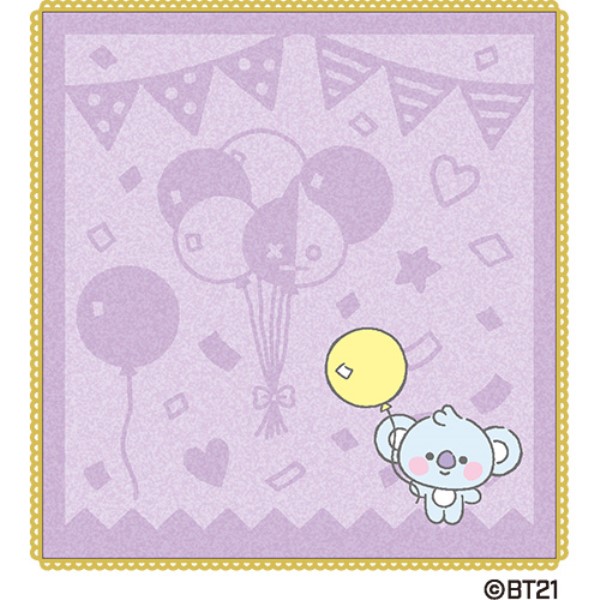 BT21 ハンドタオル(ジャガードタイプ) / A LITTLE FESTA (1)KOYA