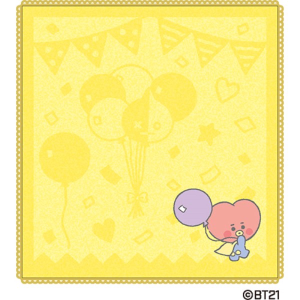 BT21 ハンドタオル(ジャガードタイプ) / A LITTLE FESTA (6)TATA