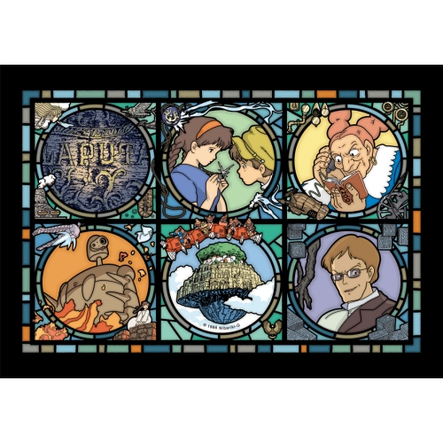 天空の城ラピュタ アートクリスタルジグソーパズル208ピース【天空の城