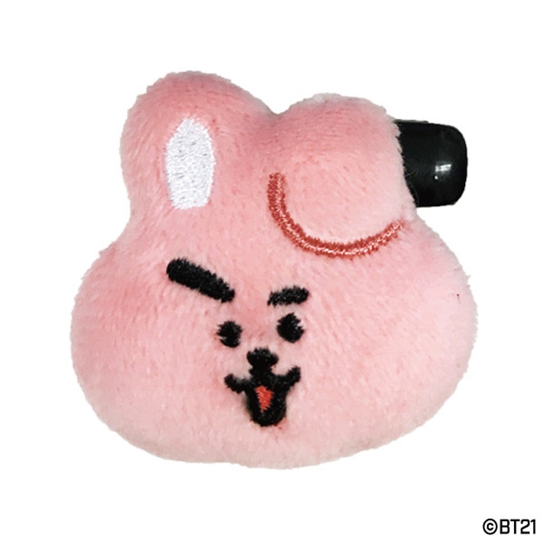 BT21 ふわふわバッジ / COOKY