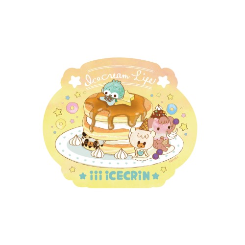 Iiiあいすくりん トラベルステッカー 4 パンケーキ エンスカイショップ