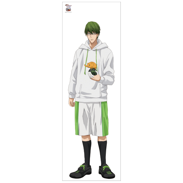 黒子のバスケ 等身大タペストリー 10周年記念イラストver 4 緑間真太郎 エンスカイショップ限定 受注生産商品 エンスカイショップ