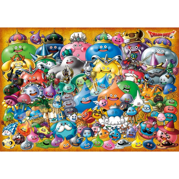 Dragon Quest jigsaw puzzle 1000 pieces [The army of slimes has ...