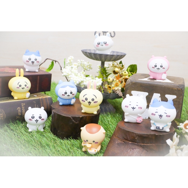 Chiikawa Soft vinyl puppet mascot [1BOX, 10 packs included ...