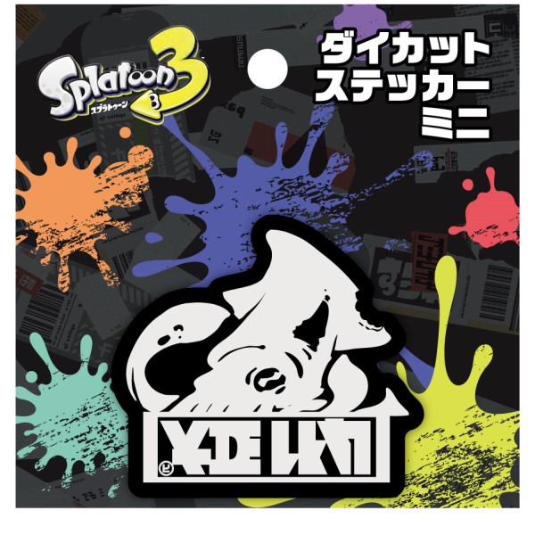 スプラトゥーン3 ダイカットステッカーミニ /(2) ｜ エンスカイショップ