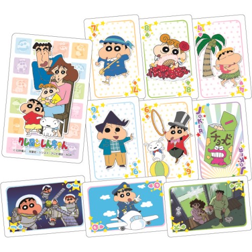 Crayon Shin-chan playing cards ｜ Ensky shop