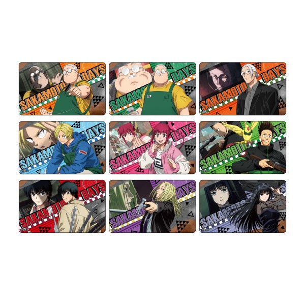 SAKAMOTO DAYS_ステッカー 第1弾 朝倉シン | 公式グッズ・公式