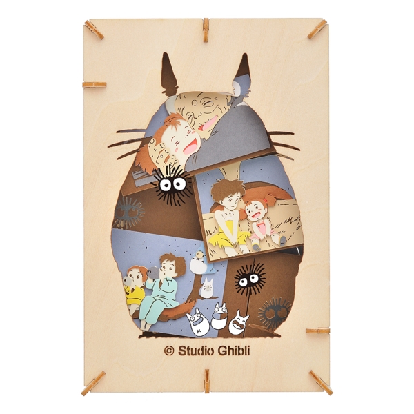 Ensky Paper Theater Pt-Wl12 Wood Style Studio Ghibli My Neighbor Totoro