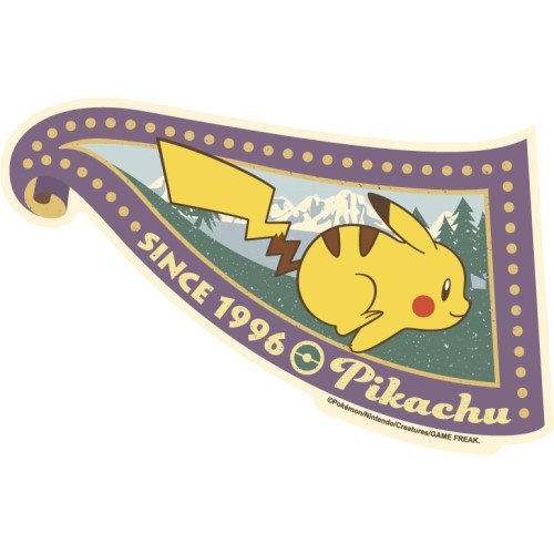 ポケットモンスタートラベルステッカーレトロステッカーコレクション 2 ピカチュウb 商品情報 株式会社エンスカイ