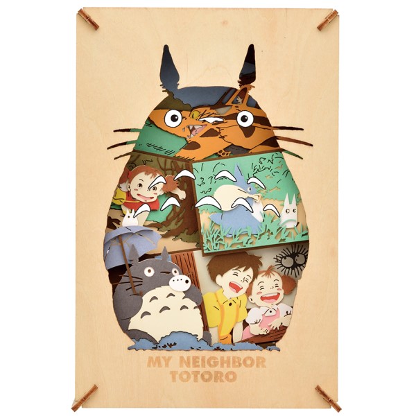 スタジオジブリ作品 PAPER THEATER-ウッドスタイル- / My Neighbor Totoro PT-WL12