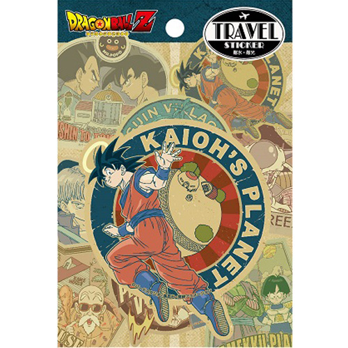 ドラゴンボールz トラベルステッカー 1 悟空 界王星 商品情報 株式会社エンスカイ