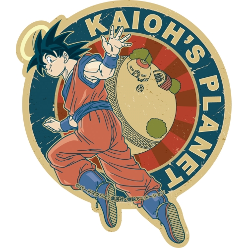 ドラゴンボールz トラベルステッカー 1 悟空 界王星 エンスカイショップ
