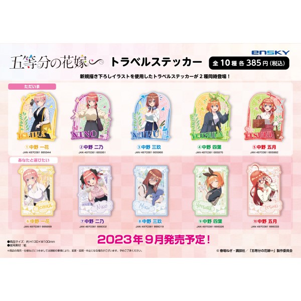 Itsuki nakano - 5 toubun no hanayome Sticker for Sale by ice-man7