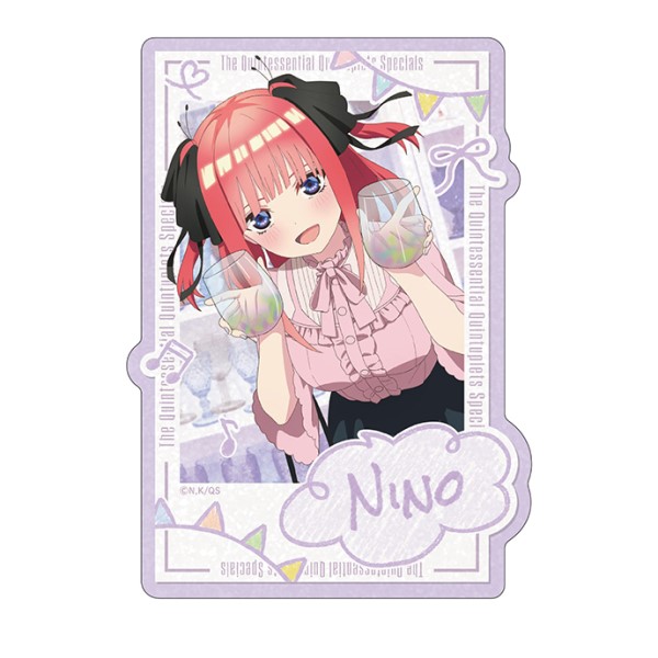 五等分の花嫁∽ トラベルステッカー /(7)中野 二乃(あなたと選びたい)