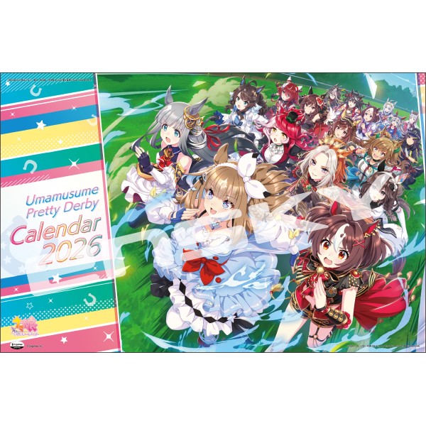 ウマ娘 プリティーダービー 2026年 壁掛けカレンダー CL-041