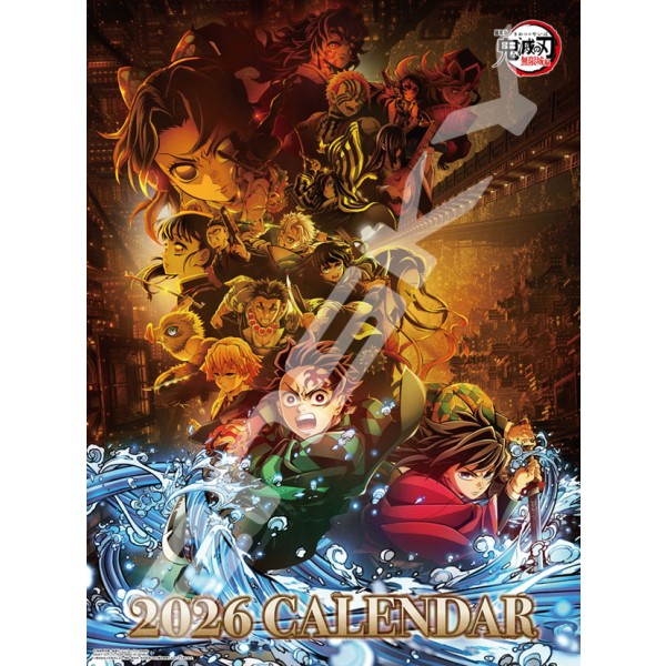 劇場版「鬼滅の刃」無限城編 第一章 2026年 壁掛けカレンダー CL-001