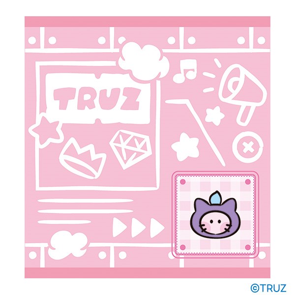 TRUZ TRUZminini ハンドタオル(ジャガードタイプ) /(1)CHILLI