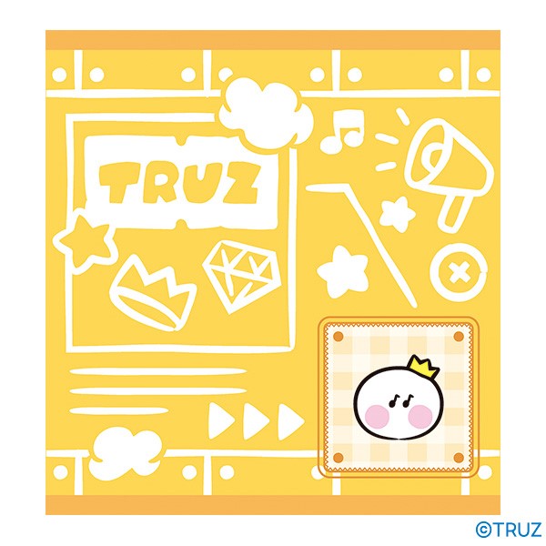 TRUZ TRUZminini ハンドタオル(ジャガードタイプ) /(3)YOCHI