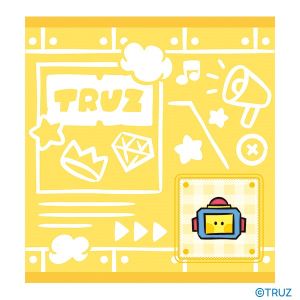 TRUZ TRUZminini ハンドタオル(ジャガードタイプ) /(6)HIKUN