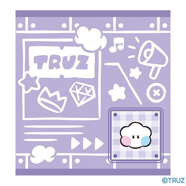 TRUZ TRUZminini ハンドタオル(ジャガードタイプ) /(7)SOM