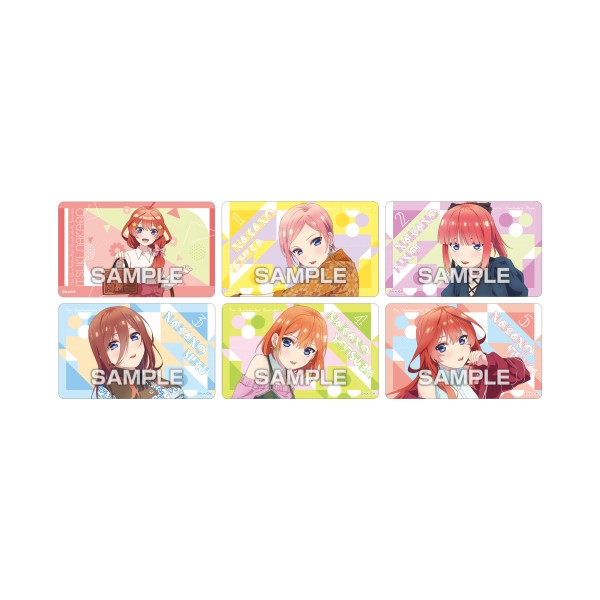 The Quintessential Quintuplets∽ Deco Stickers 2 with gum [20 ...