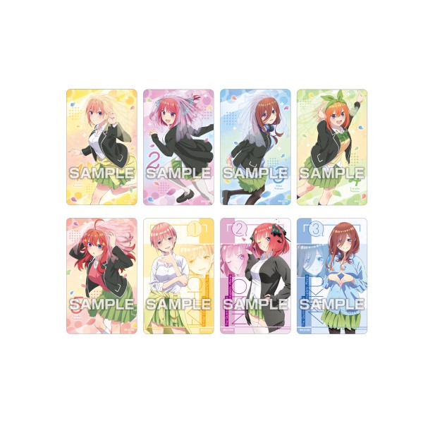 五等分の花嫁∽ デコステッカー2 ガムつき【1BOX 20パック入り】｜商品 ...