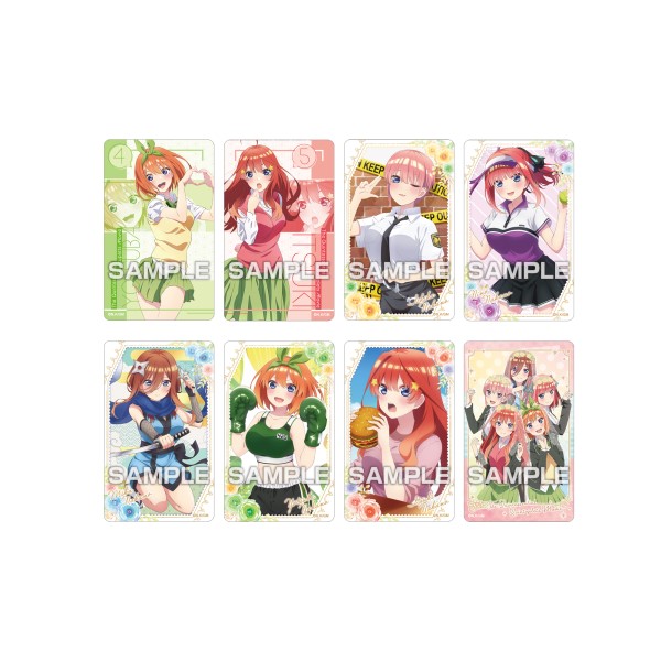 The Quintessential Quintuplets∽ Deco Stickers 2 with gum [20 ...