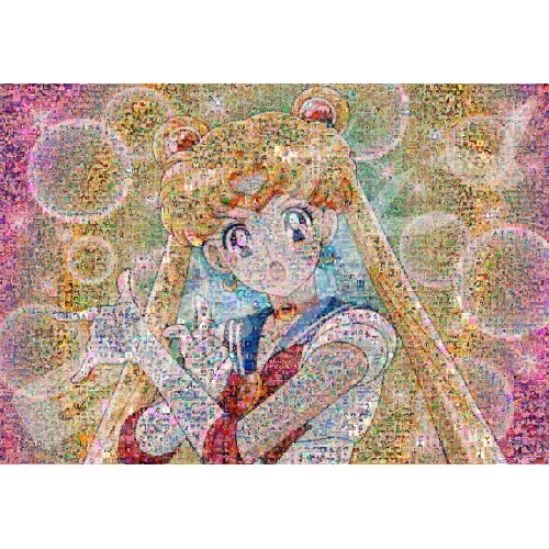 美少女戦士セーラームーン ジグソーパズル1000ピース 美少女戦士セーラームーン モザイクアート 1000t 43 エンスカイショップ