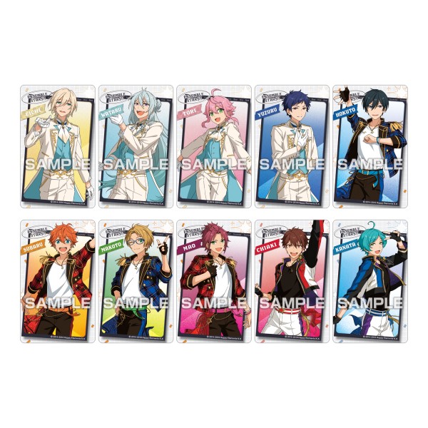 あんさんぶるスターズ!! デコステッカー ガムつき【1BOX 20パック入り