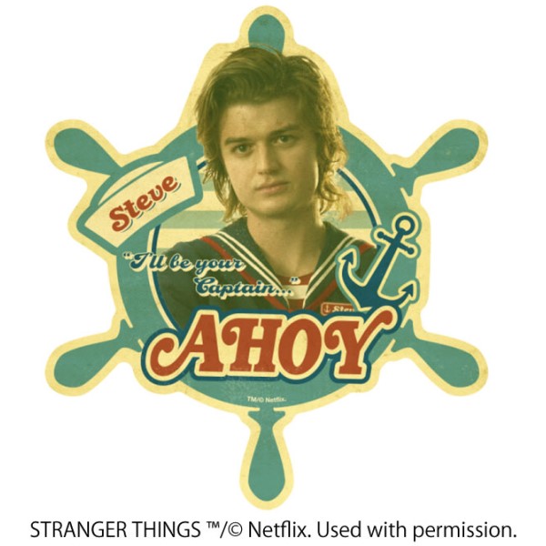 STRANGER THINGS トラベルステッカー /(9)SCOOPS AHOY