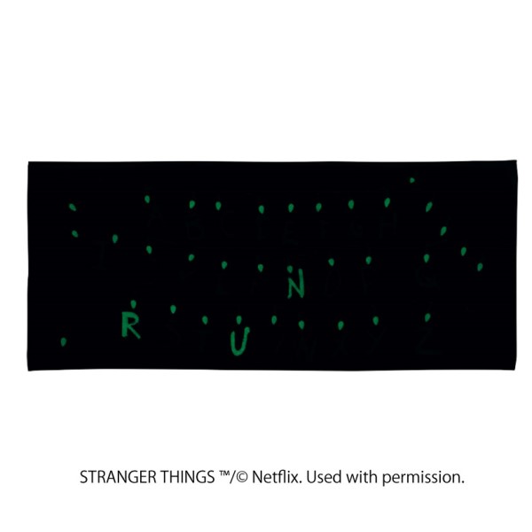 STRANGER THINGS フェイスタオル / R・U・N ｜ エンスカイショップ