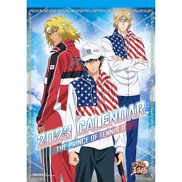 アニメ『新テニスの王子様』2023年 壁掛けカレンダー CL-024