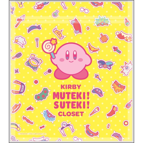 星のカービィ KIRBY MUTEKI! SUTEKI! CLOSET ジッパーバッグ /(3)アイテムきせかえ