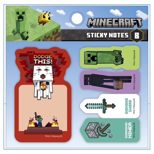 Minecraftマインクラフトふせんセット B 商品情報 株式会社エンスカイ